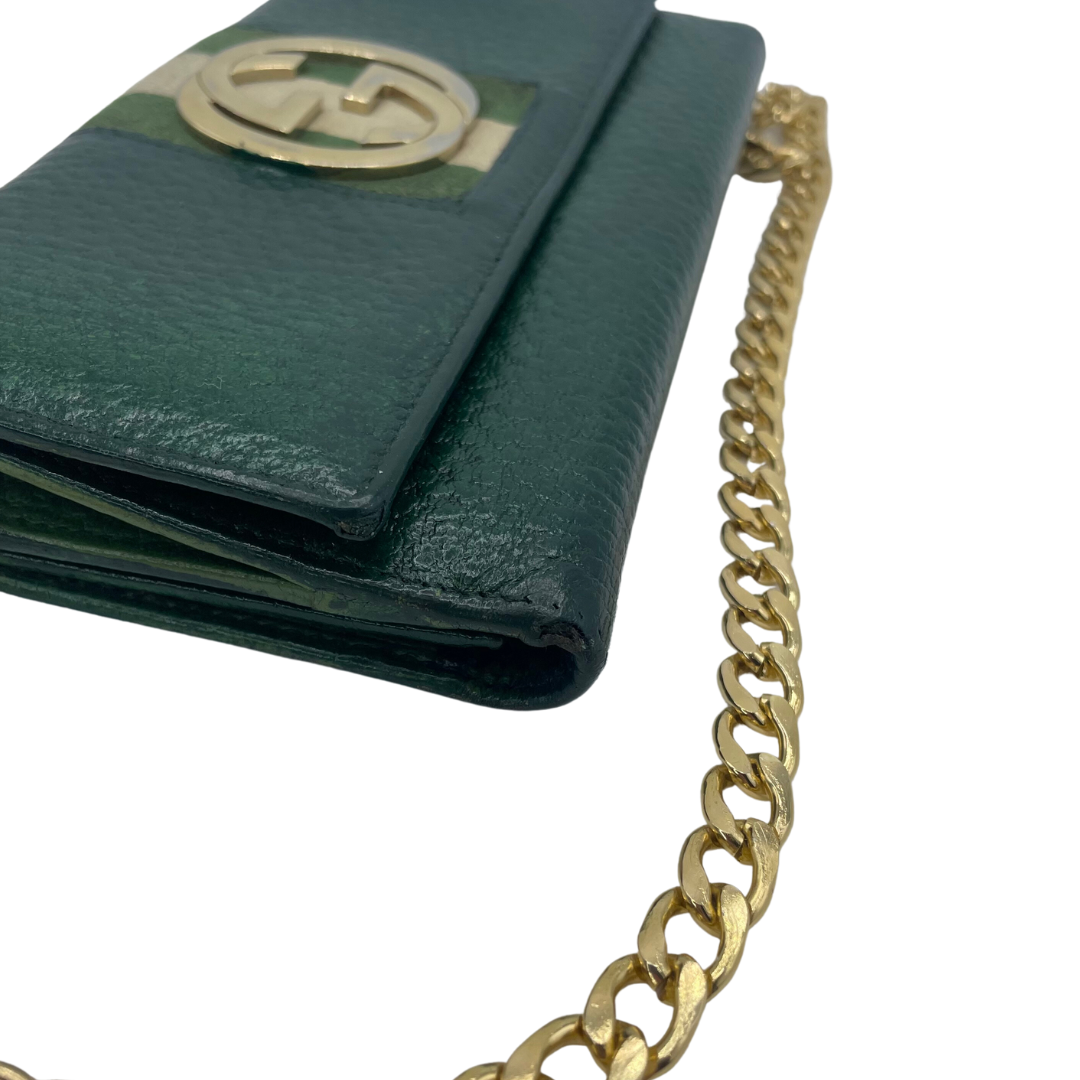 Gucci Interlocking Wallet on Chain