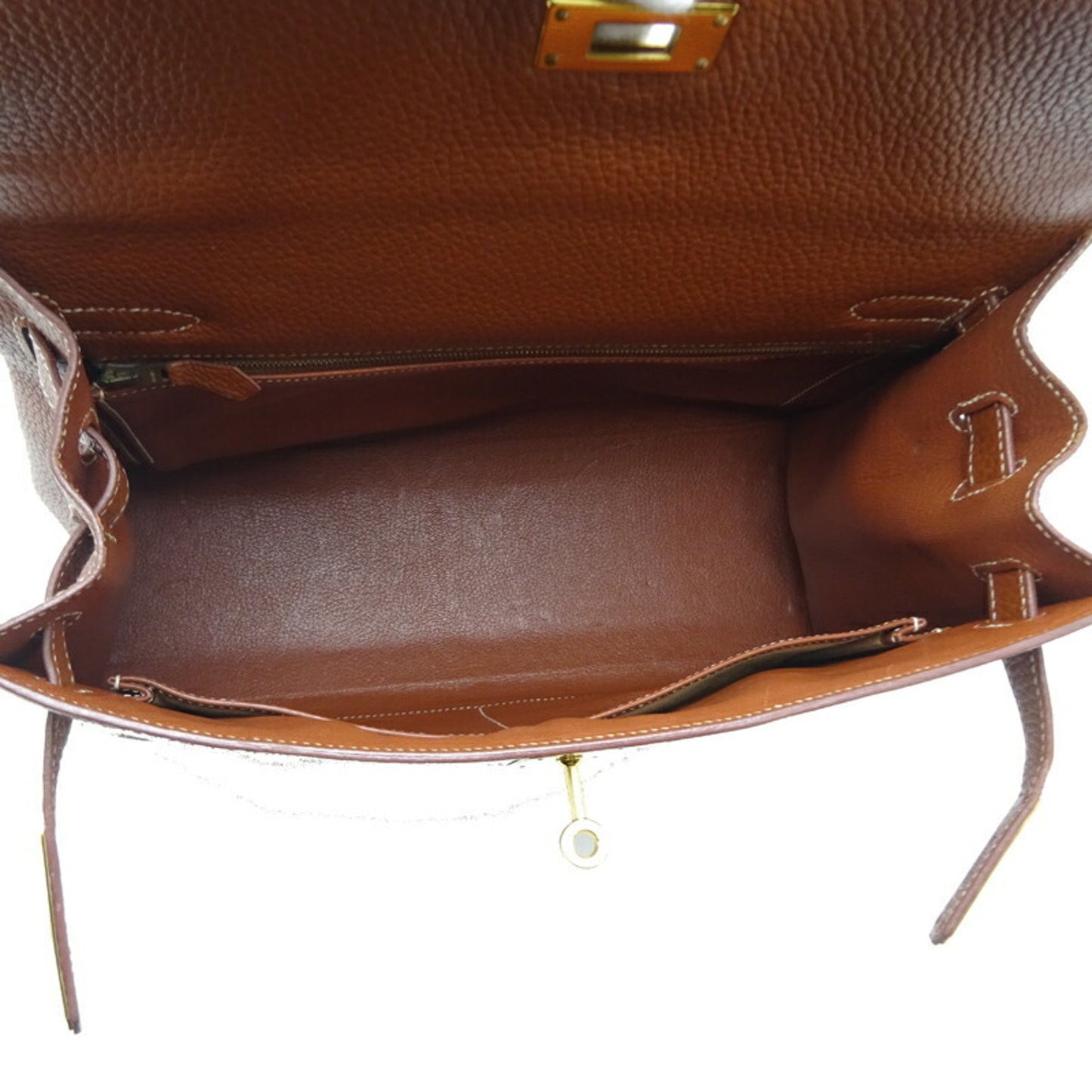 Hermes Kelly 32 Handbag Brown
