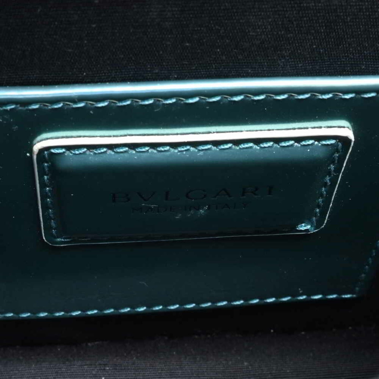 Bulgari Serpenti Forever Handbag Patent Leather
