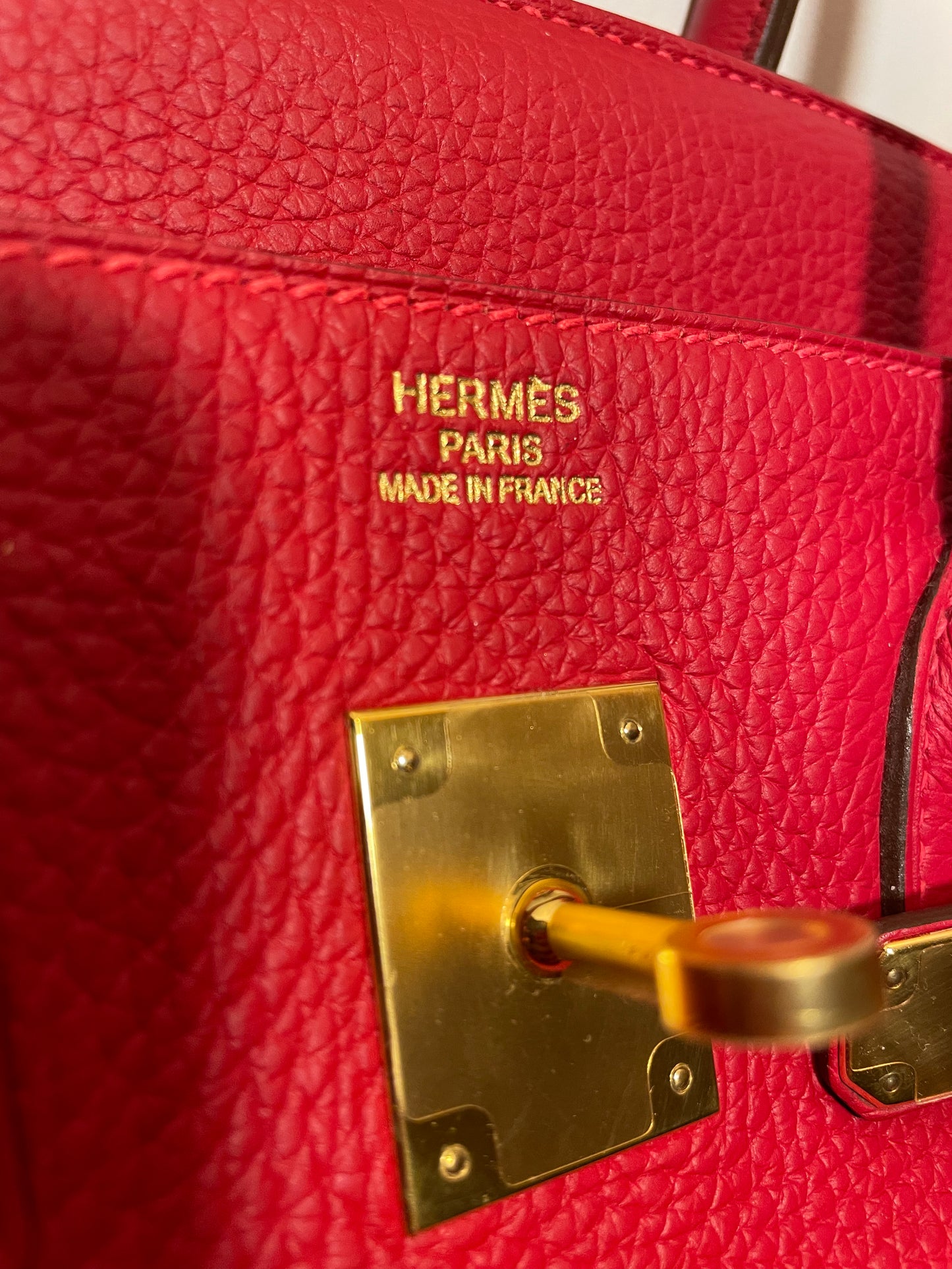 Hermès Birkin 35 Rouge Pivoine