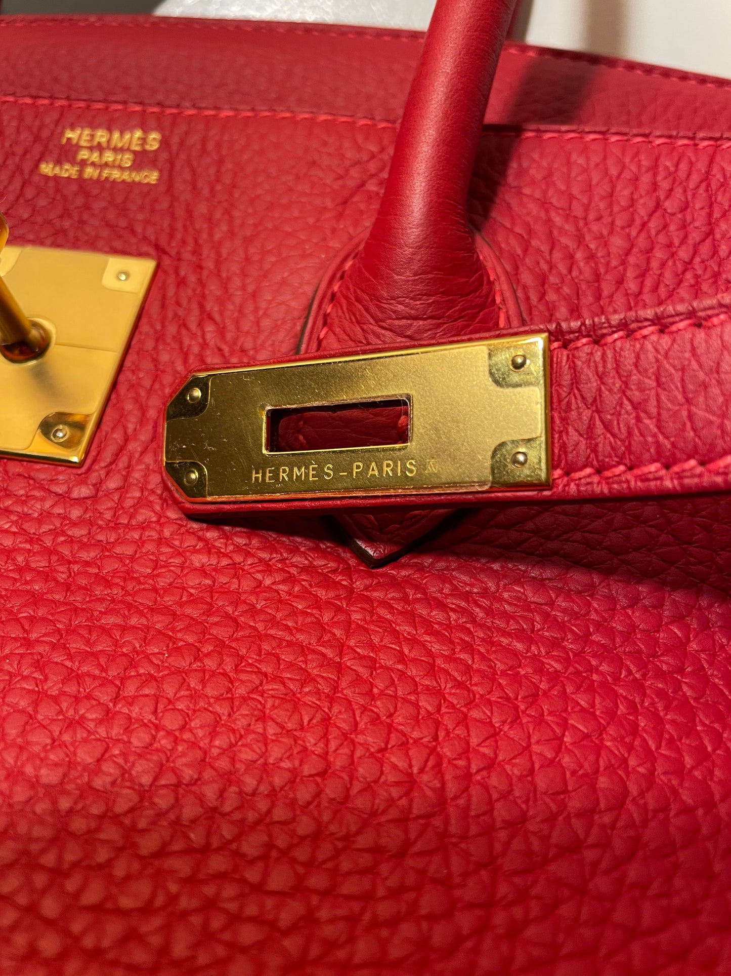 Hermès Birkin 35 Rouge Pivoine