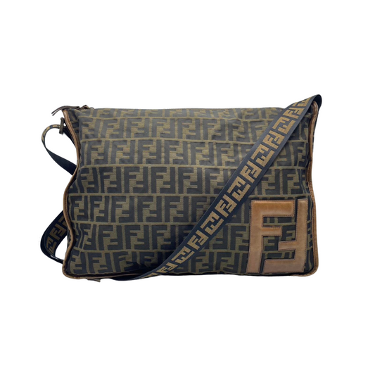 Fendi Zucca Monogram Shoulder Bag
