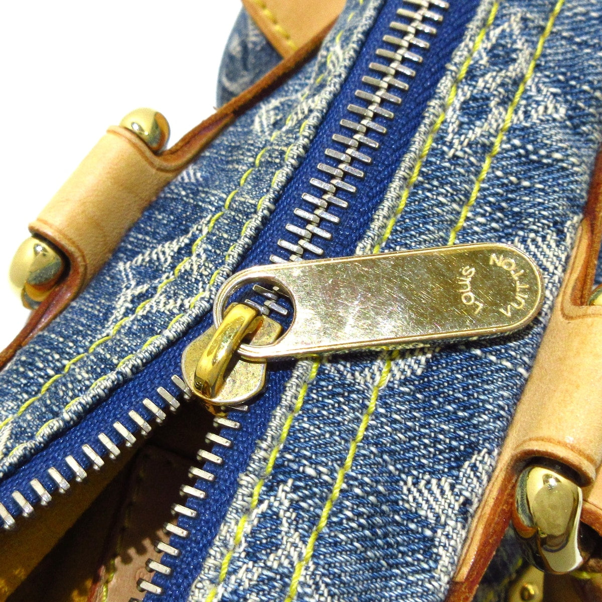 Louis Vuitton Neo Speedy Monogram Denim Handbag