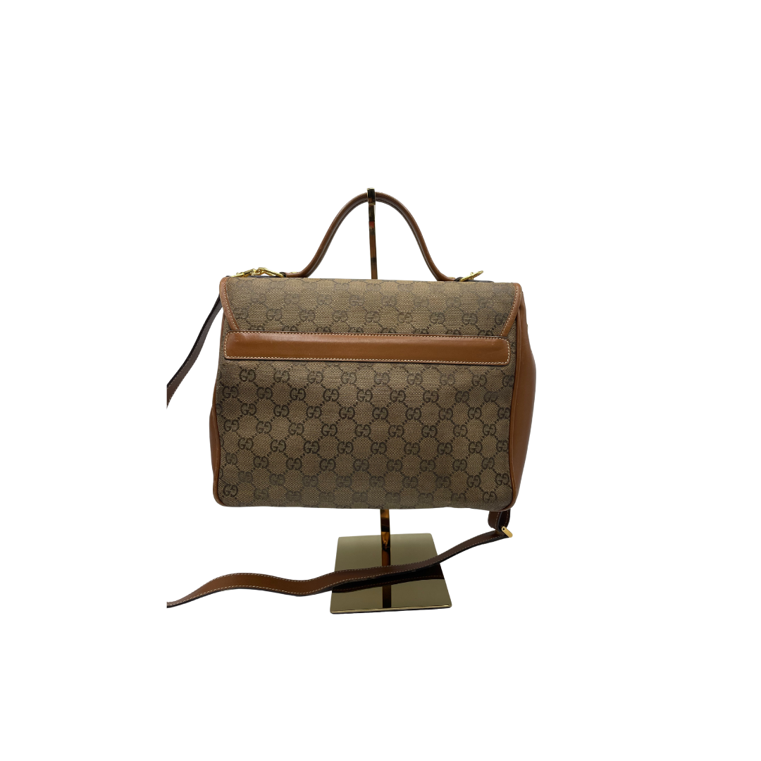 Gucci Padlock GG Supreme Top Handle Bag