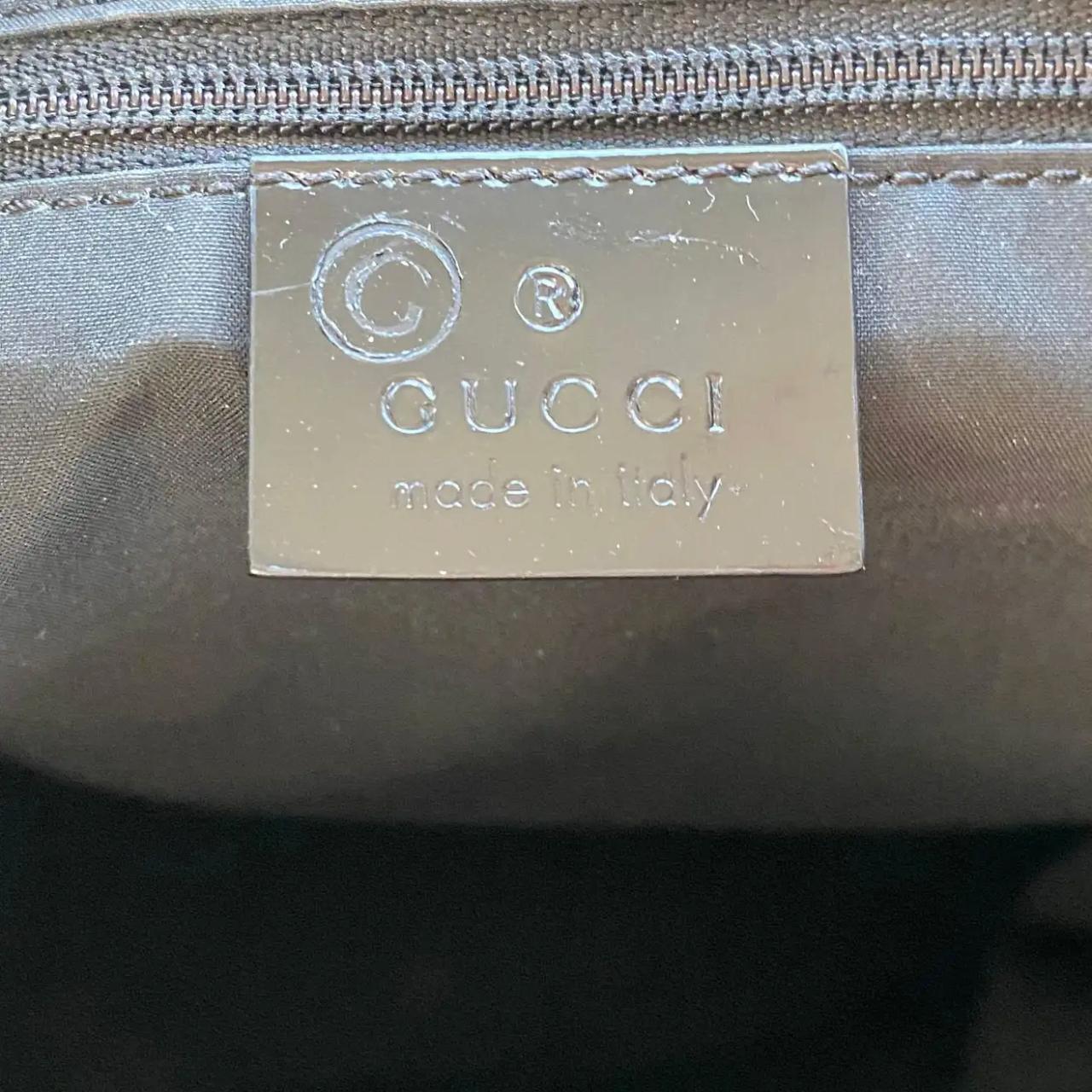 Gucci Havana S/S 2000 Printed Hobo Bag